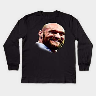 Tyson fury Kids Long Sleeve T-Shirt